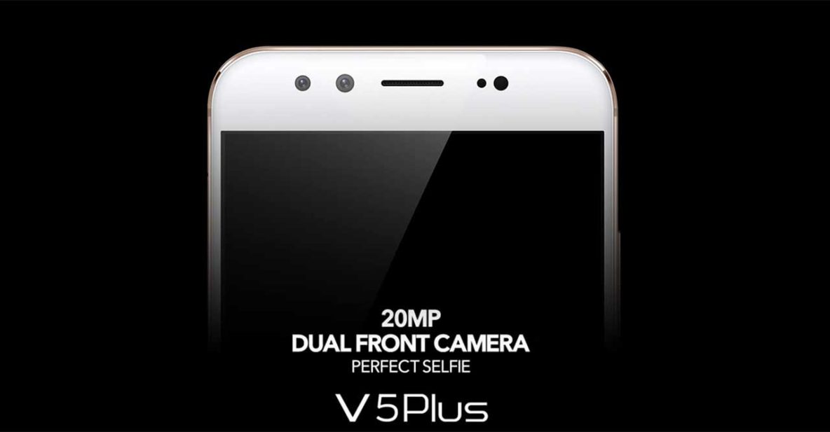 Vivo V5 Plus Front Faced Dual Camera Setup