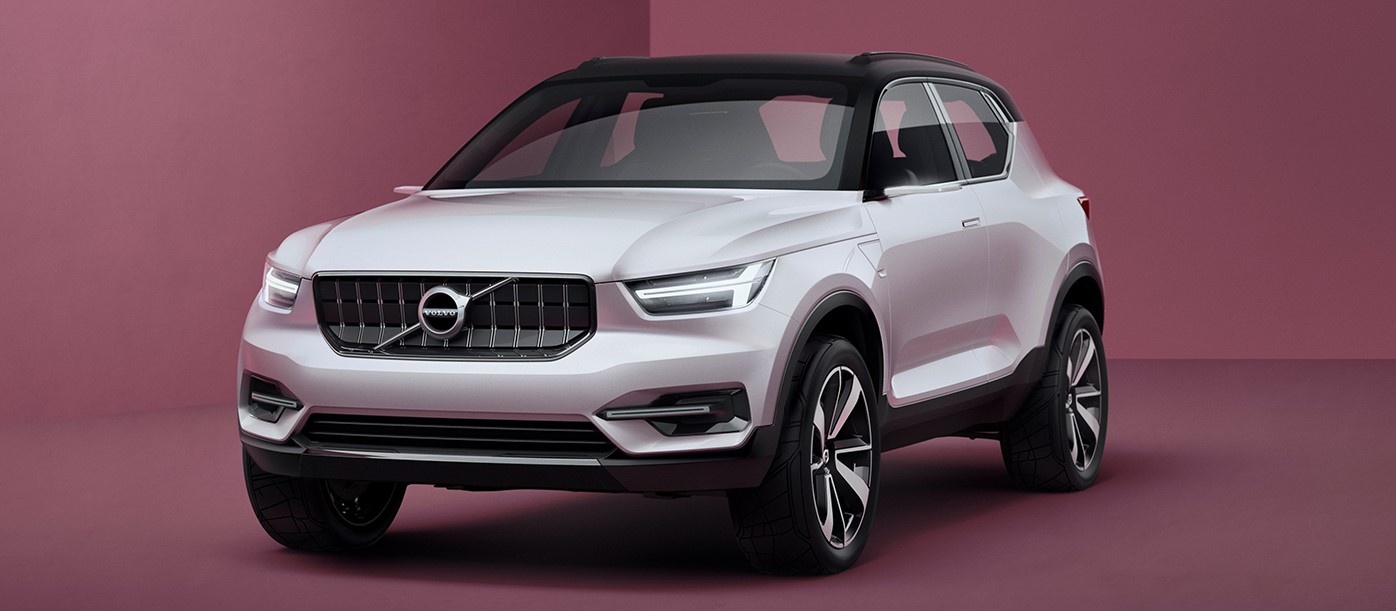 Volvo XC40 Interior Revealed in Spy Shots Ahead of Global Premier Concept Front Side Profile