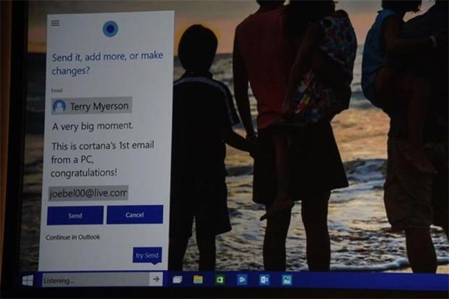 Windows 10 PC using Cortana