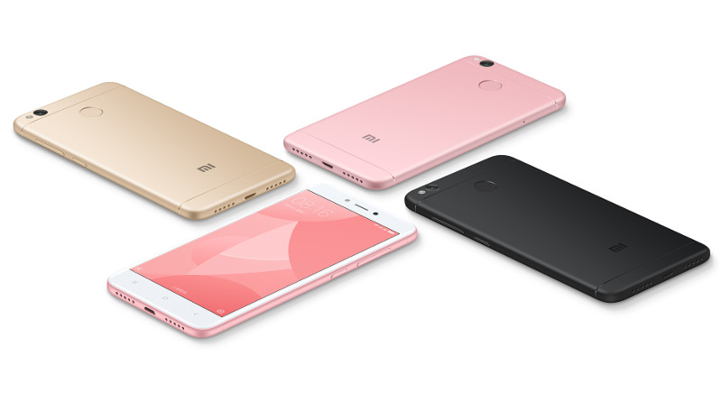 Xiaomi Redmi 4X Color variants