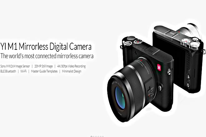 Xiaomi Yi M1 mirrorless camera