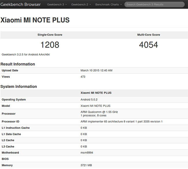 Xiaomi Mi Note Plus