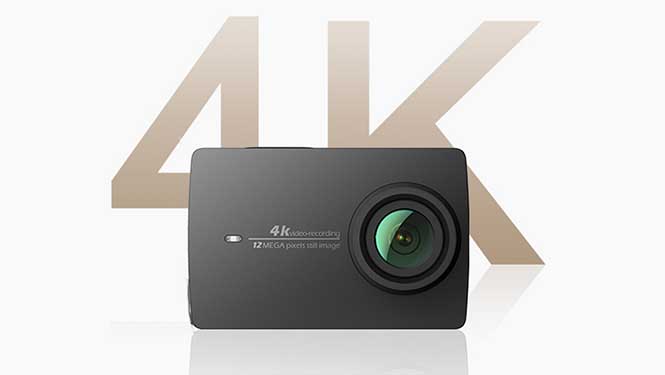 Xiaomi Yi Action Camera 2 supports 4K video recording feature