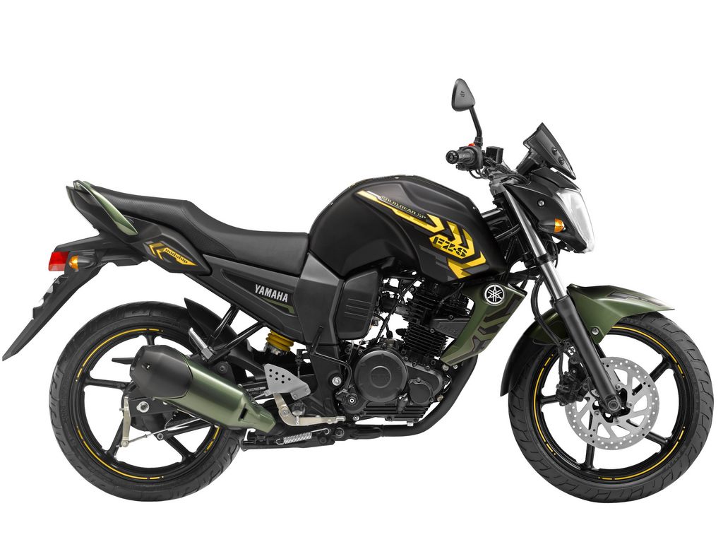 Yamaha FZ-S Matte green