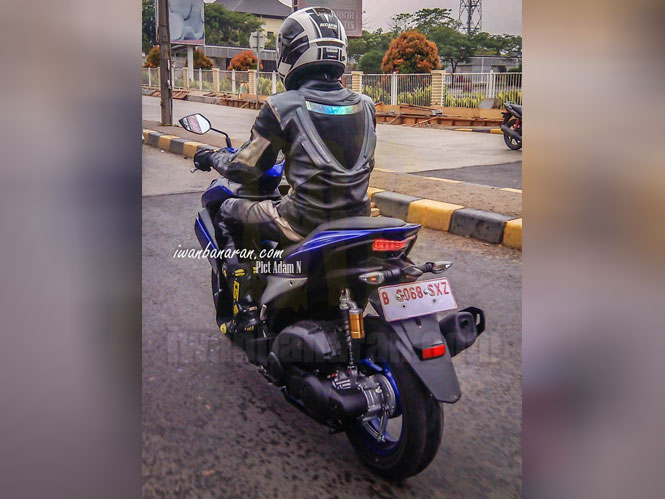 Yamaha NVX 150 spied in Indoensia