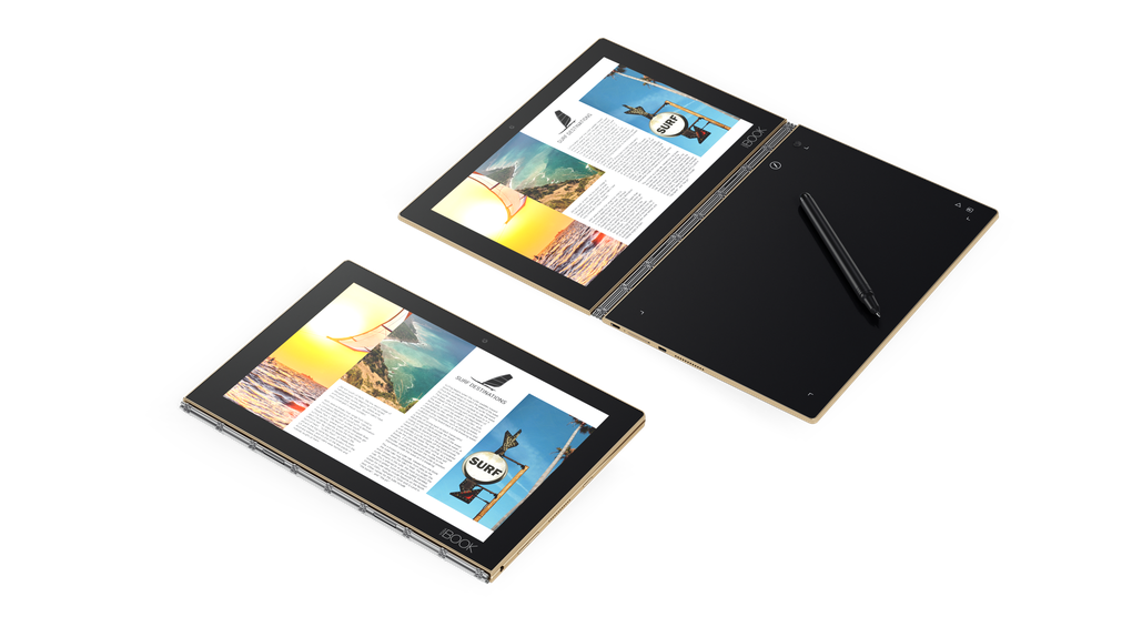 Lenovo Yoga Book hybrid is said to be the lightest and thinnest 2-in-1 laptop cum tablet