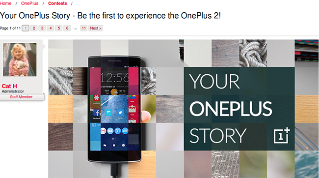 Your OnePlus Story