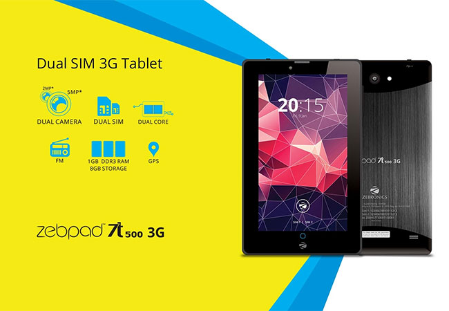 Zebronics Zebpad 7t500 3G
