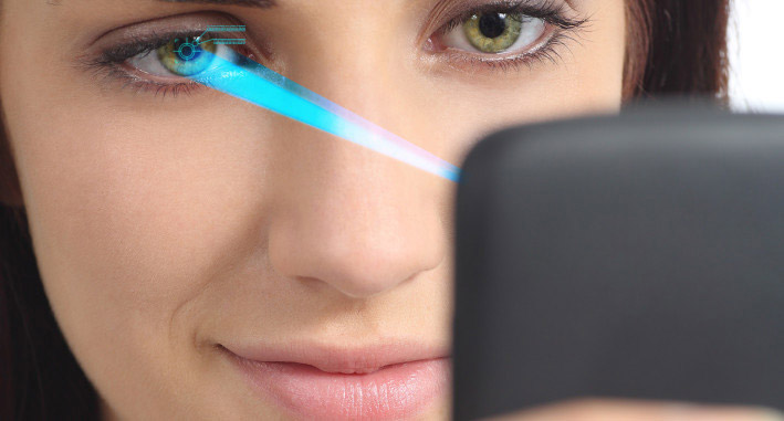 it bears an iris scanner it bears an iris scanner