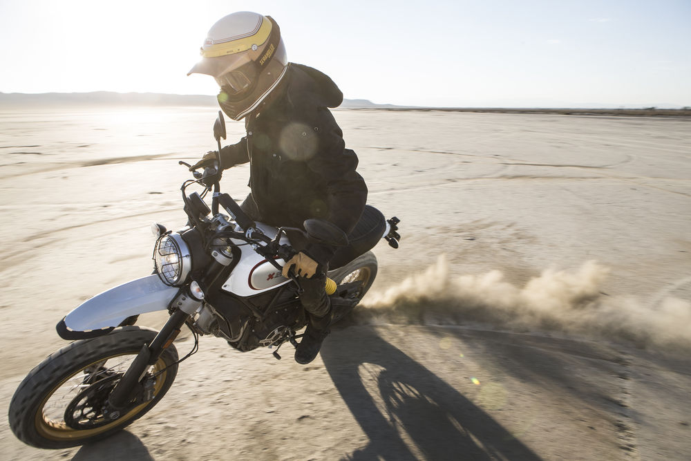 Ducati Scrambler Desert Sled in Action