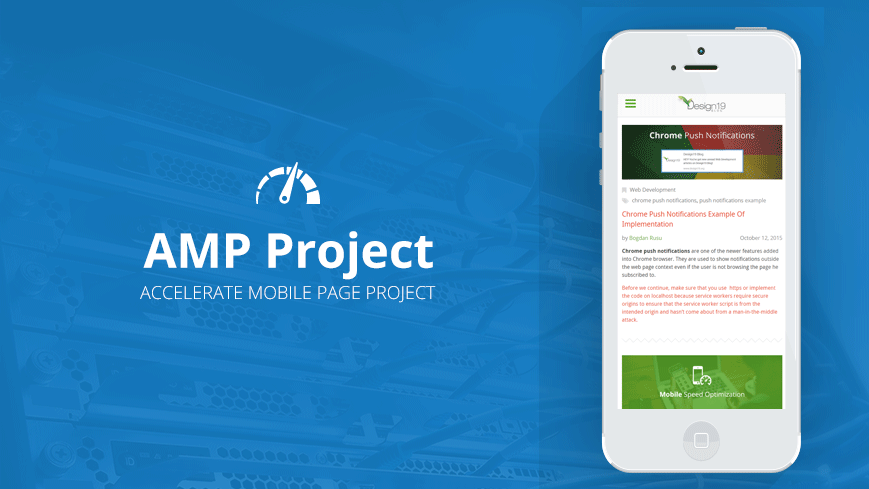 AMP will ensure speedy delivery of News and top stories on the smartphone