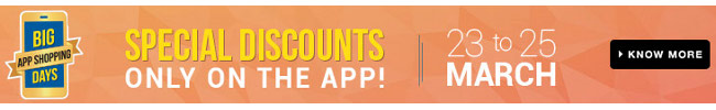 Flipkart Big App Shopping Days Sale