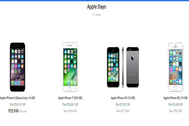 Discount offers on Apple Products