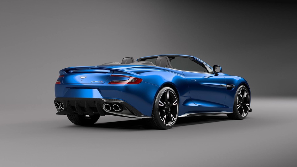 Aston Martin Vanquish S Volante Convertible Rear