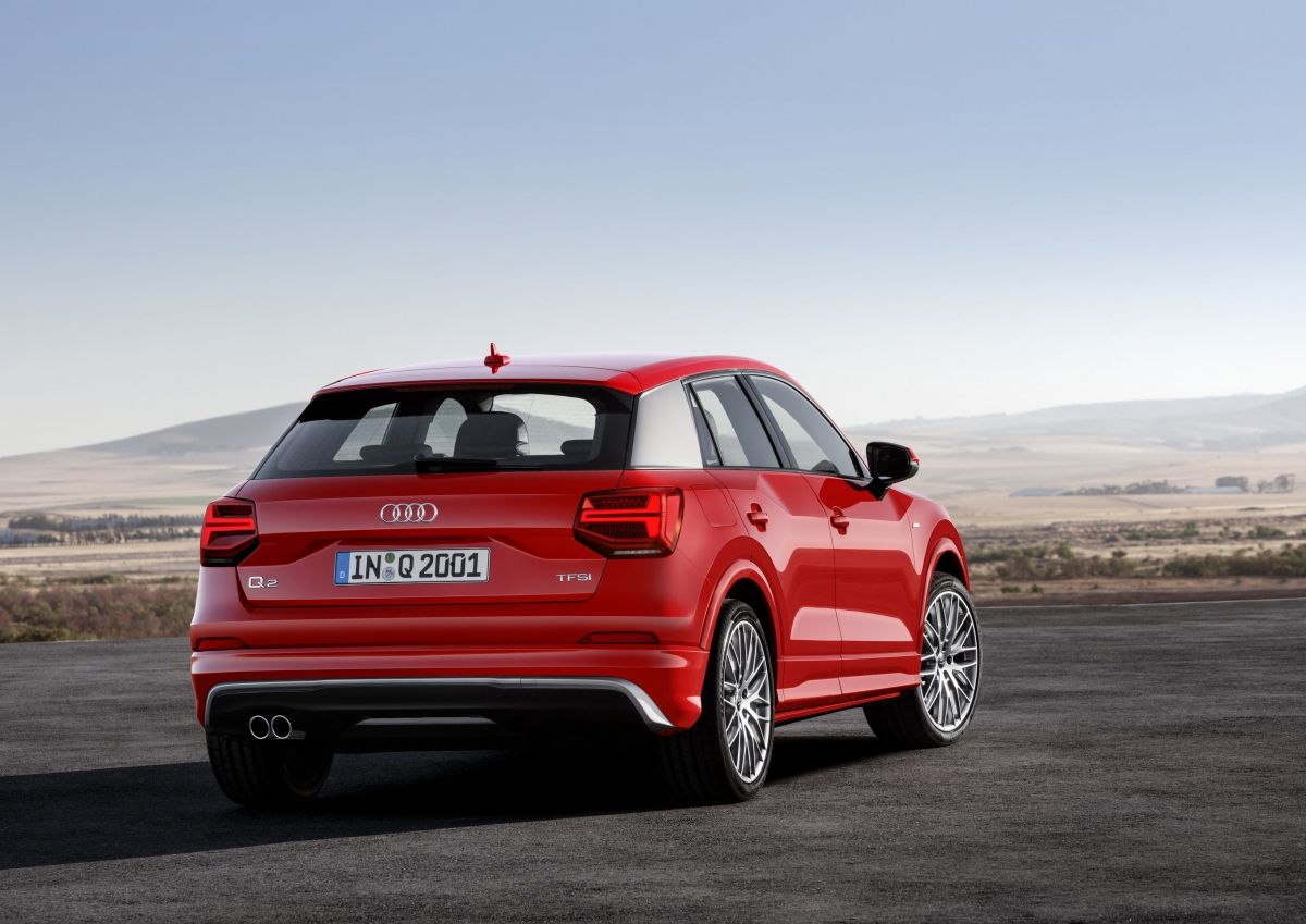 2016 Audi Q2 rear