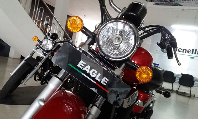 Benelli 200cc Cruiser Bike Front