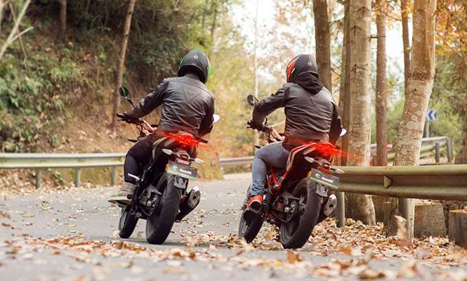 Benelli TNT 150 Rear View Benelli TNT 150 Rear View