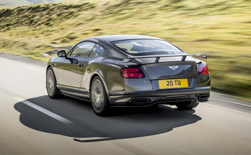 Bentley Continental Supersports at rear end