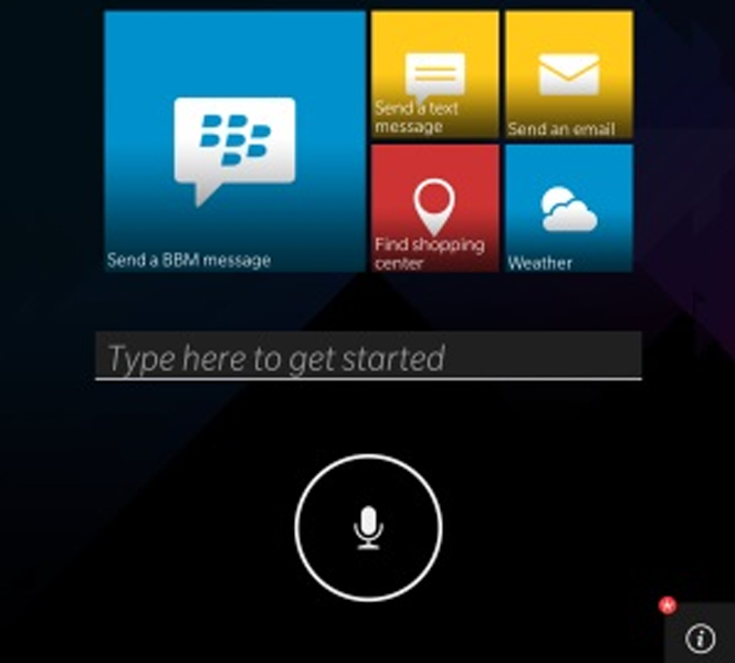 Blackberry Virtual assistant