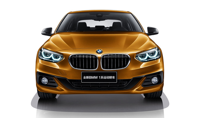 BMW 1 Series Sedan Front