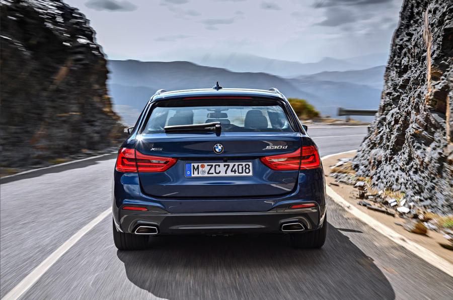 All-new BMW 5 Series from rear end