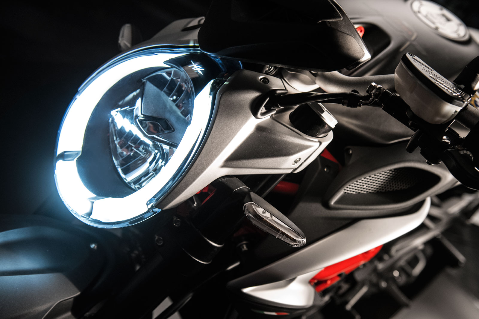2017 MV Agusta Brutale 800 with LED headlamp and DRLs