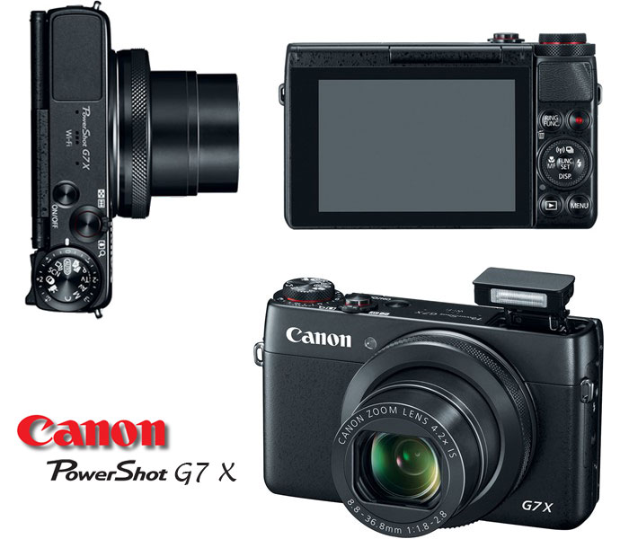 Canon PowerShot G7X Digital Camera launched at Photokina with 1 inch