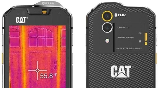 Cat S60 front and back