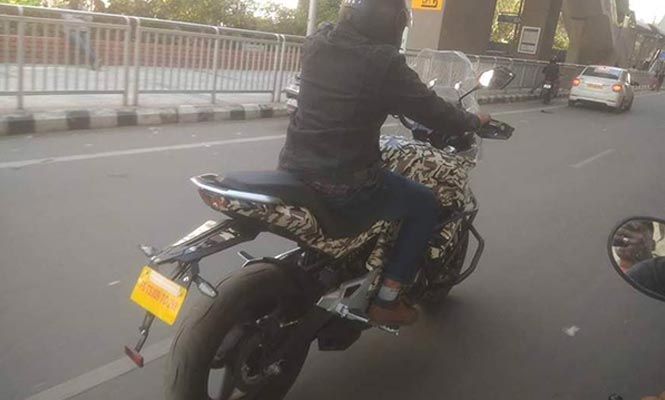 CF Moto 650 MT Spied