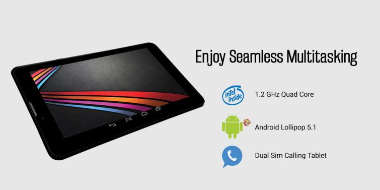 Ubislate i3G7 tablet supports dual-SIM