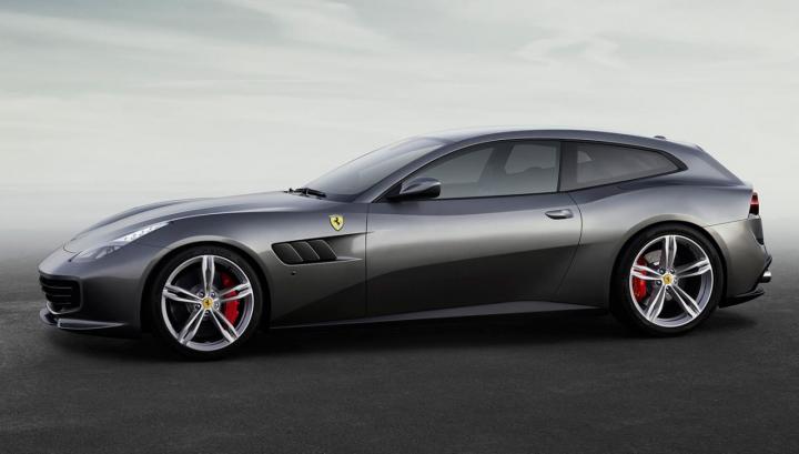 Ferrari GTC4Lusso side profile