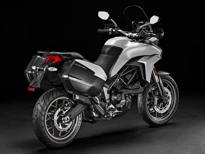 Entry level Multistrada 950 from rear end
