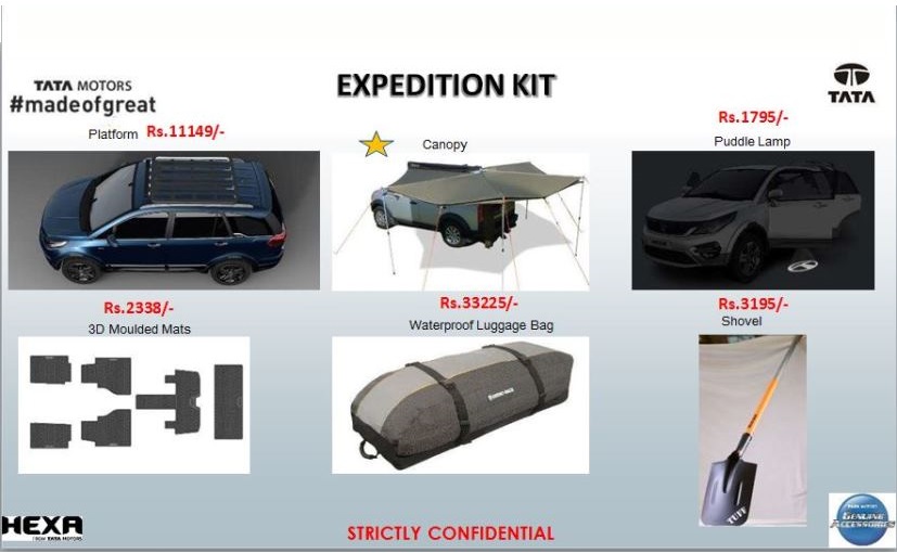 Expedition Kit for Tata Hexa