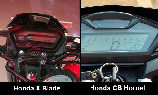 Honda CB Hornet vs Honda X-Blade Feature