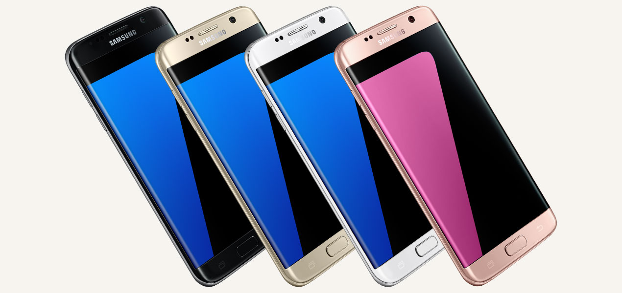 Samsung Galaxy S 7 Edge Colour Variants