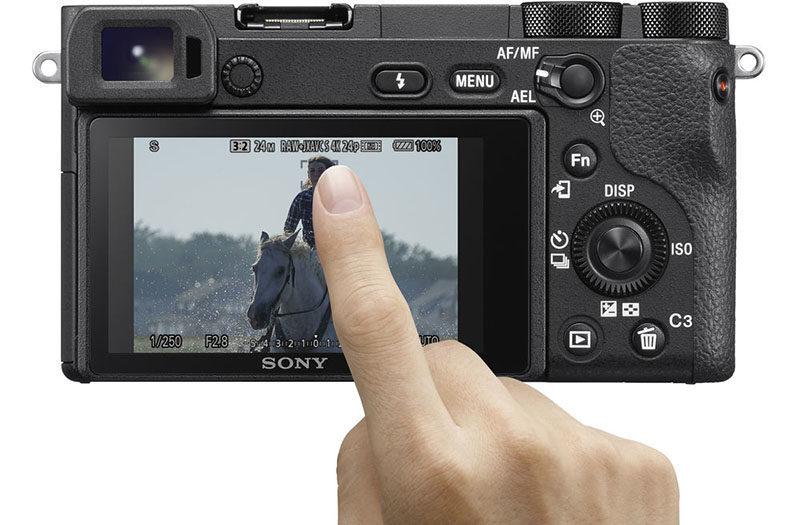 Sony A6500 Touchscreen