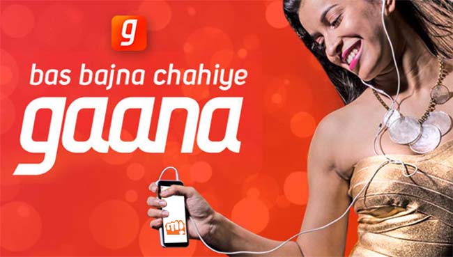 Micromax with Gaana app