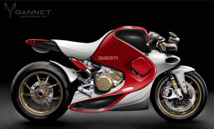 Gannet Design custom built Ducati 1190 Panigale 