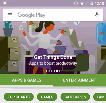 Google Play Store outlook