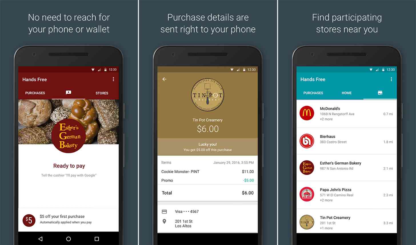 Google hands-free payment App is much more advanced form of payment option
