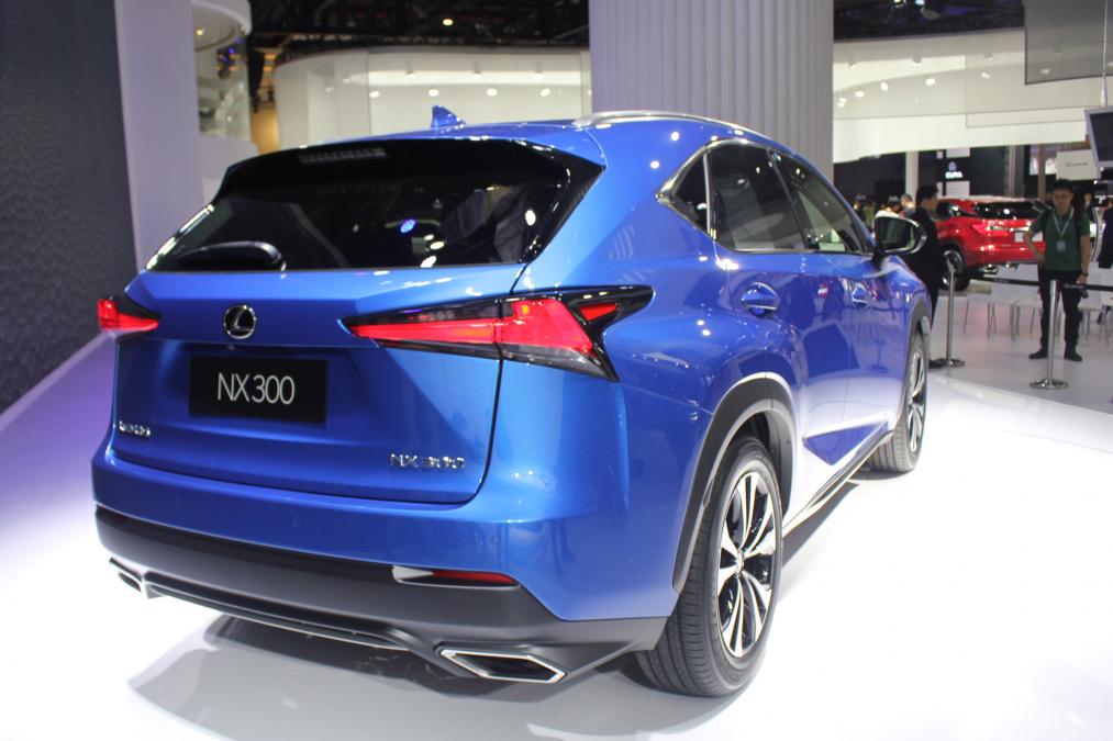 Shanghai Motor Show - Lexus NX SUV Facelift Showcased Rear Profile