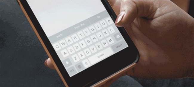 Apple One-Hand Typing Keyboard App