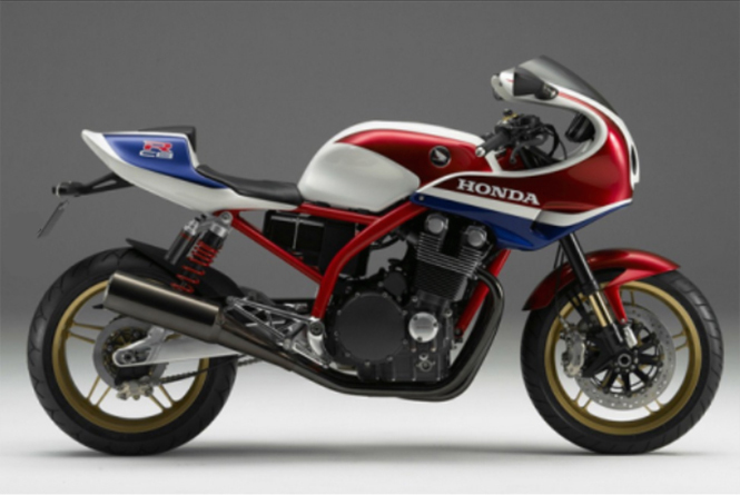 honda cb900r side view