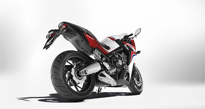 honda cbr650f side rear