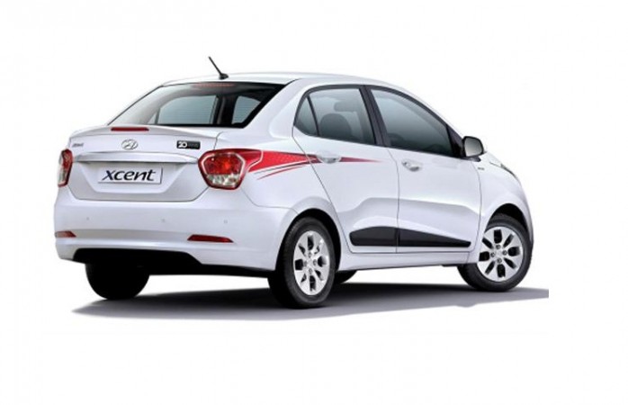 Hyundai Xcent 20th Anniversary Edition Rear Hyundai Xcent 20th Anniversary Edition Rear