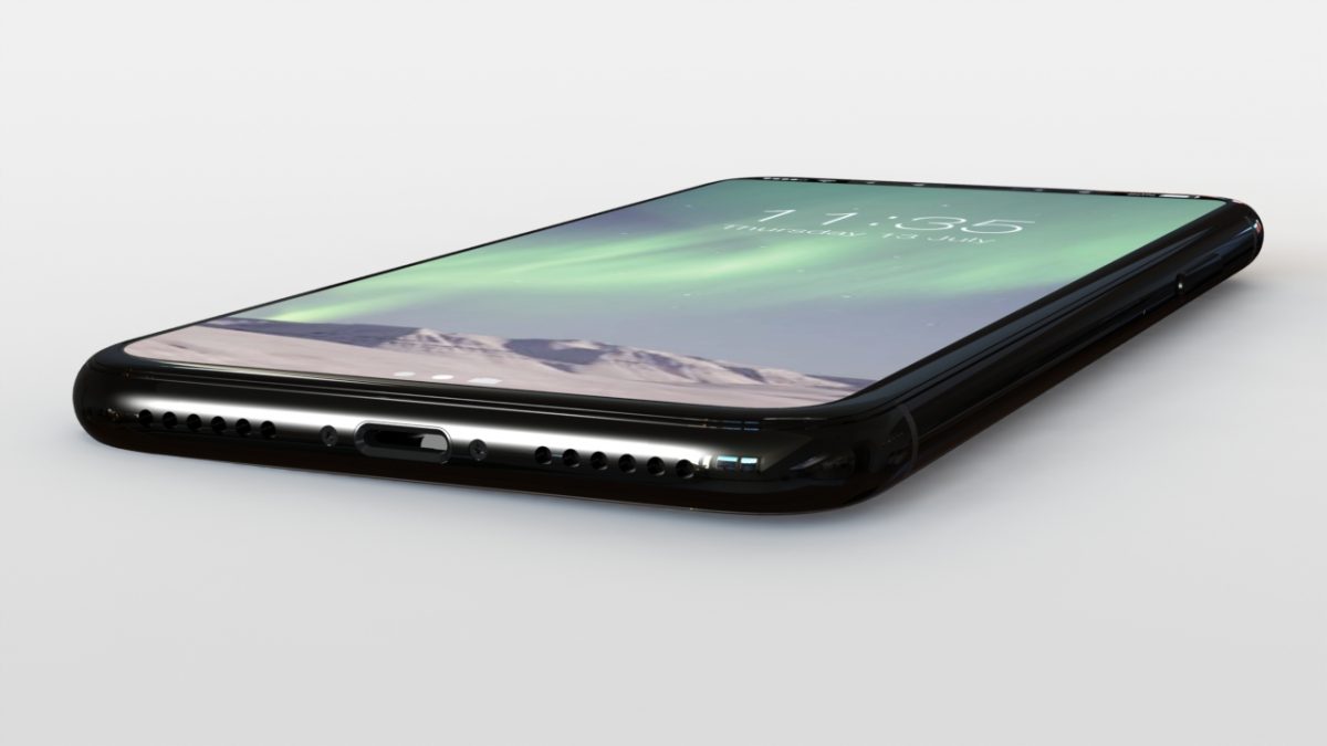 iPhone 8 near bezel-less design
