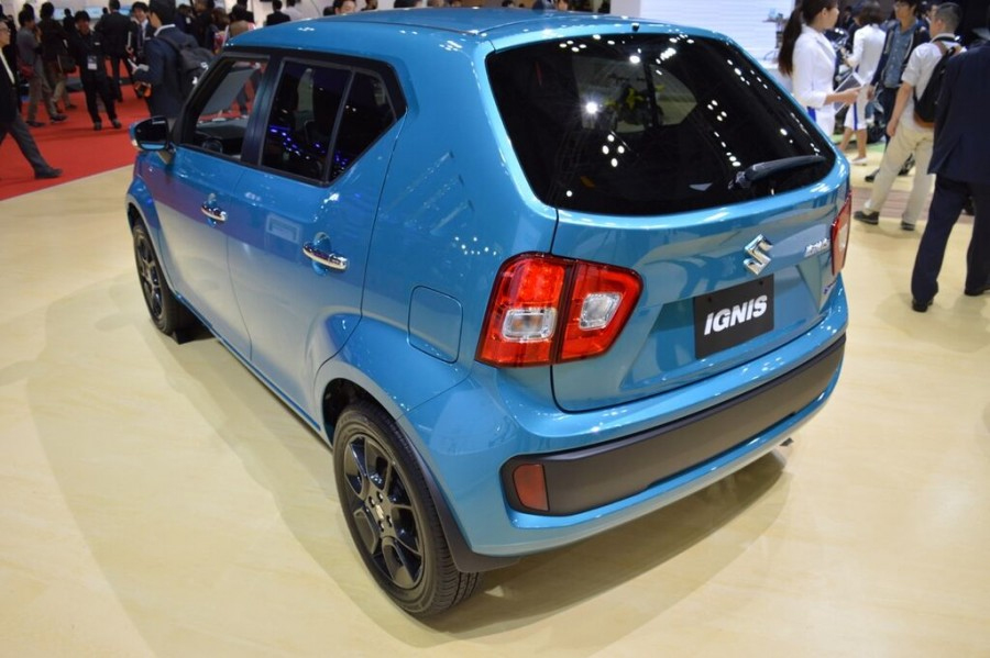 India-bound Suzuki Ignis At Tokyo Motor Show Rear View
