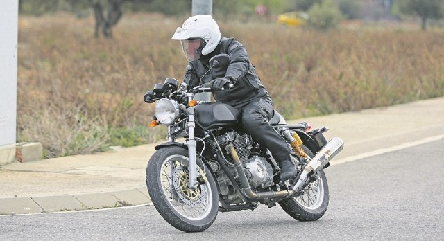 750cc parallel-twin Royal Enfield spied in Spain