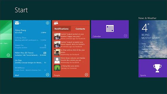 More Interactive tiles are expected for Windows 10