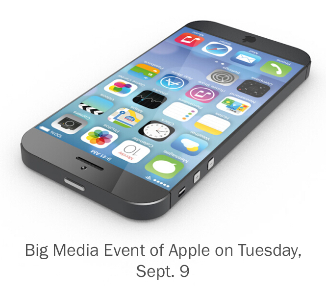 iPhone 6 to come on September 9